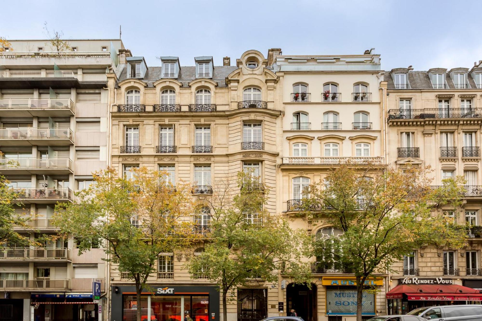 Cozy Apartment - Champs Elysees - Wagram ปารีส ภายนอก รูปภาพ